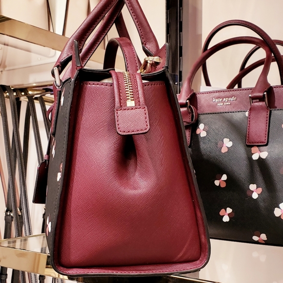 KATE SPADE MEDIUM CAMERON DUSK BUDS DISTY SATCHEL - Picture 2 of 7